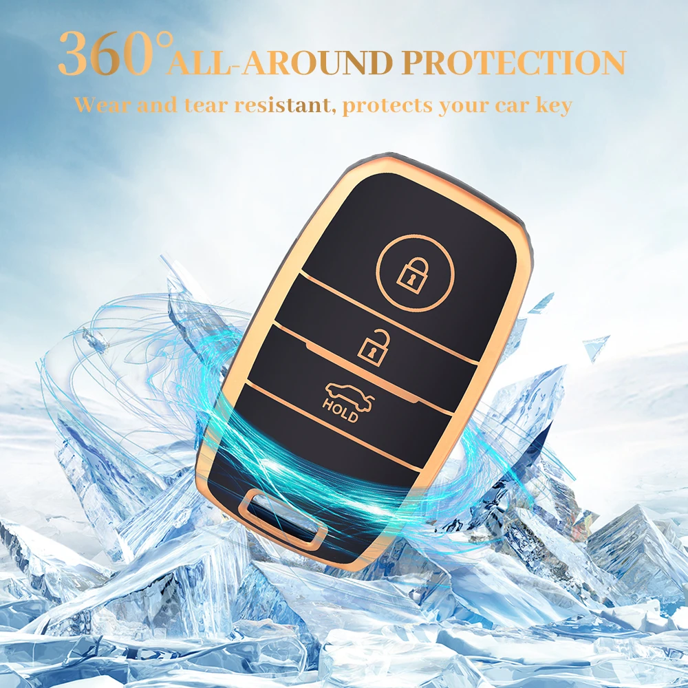 Premium TPU Car Key Case Cover