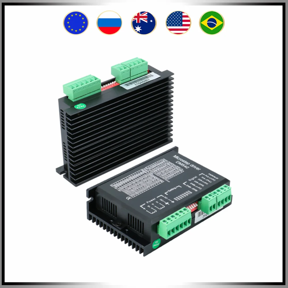 New DM542 Microstep driver 24-50V VDC 4.2A no lose step High stability and high quality stepper motor for Nema17 Nema23 | Обустройство