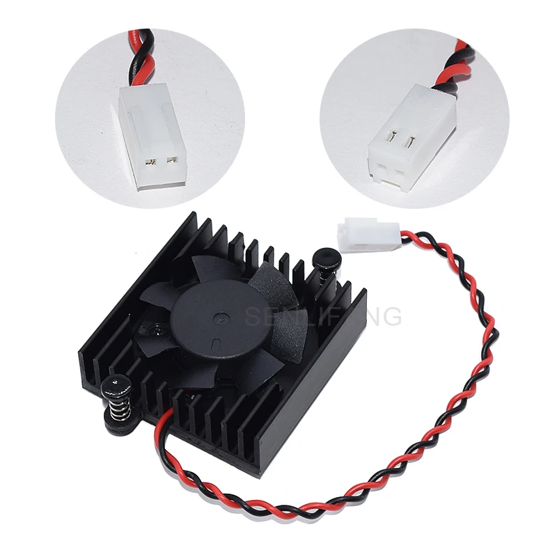 Ventilador do Dissipador de Calor para Dahua Dvr Hdcvi Câmera e 5v Bga Fios Chipconjunto Radiador Ventilador de Refrigeração Novo - Imagem 5
