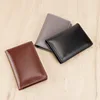 Men Credit ID Card Holder PU Leather Business Card Case Unisex Wallet Pocket Card Holder for Working Shopping 6