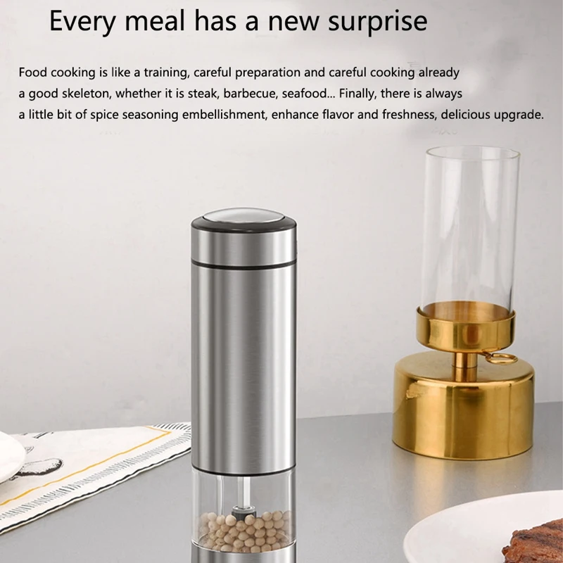 Buy Wholesale China Electric Salt And Pepper Grinder Set - Battery