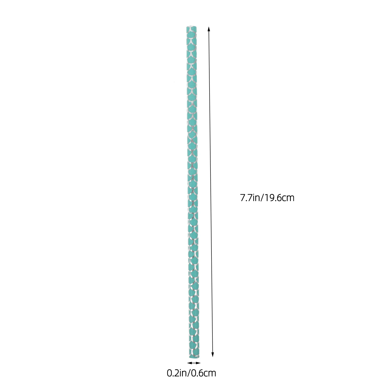 100 Pcs Decorative Straws Paper Drink Straws Party Decoration Disposable Paper Drinking Kitchen Dining Bar