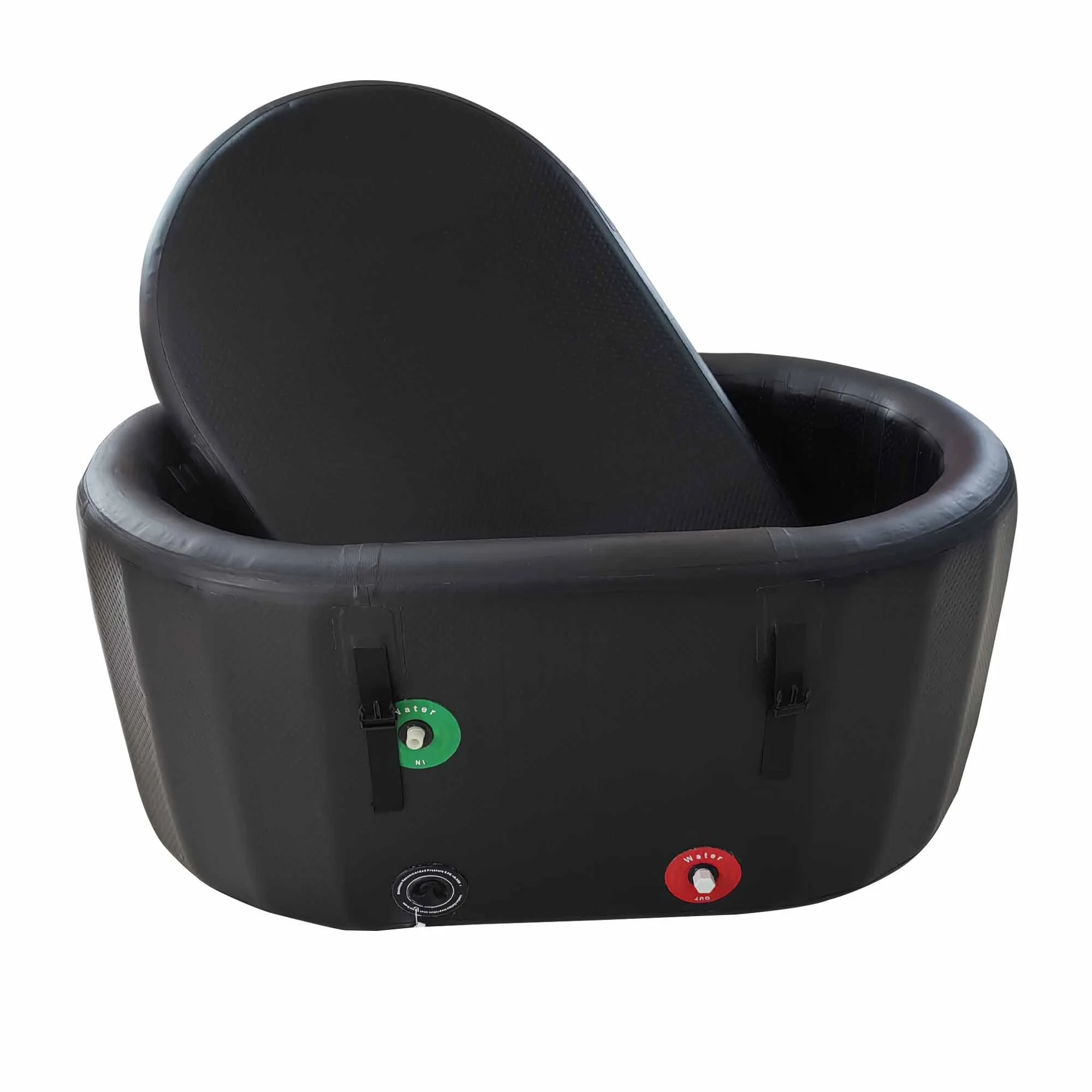Inflatable Insulated Ice Bath Tub/Durable Freestanding Soaking Tub/Portable Cold Plunge Spa Tubs Recovery Pod For  Athletes 5