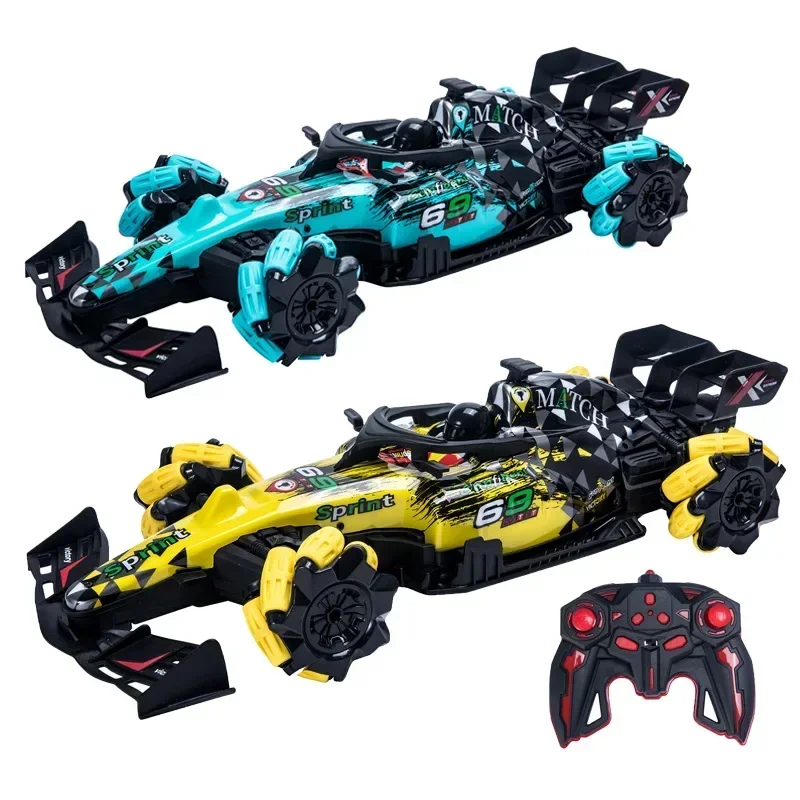 KF25 RC Drift Car Gesture Sensing Spray Stunt 4WD Car Remote Control Racing F1 Equation Four Wheel Drive Off Road Toy 5