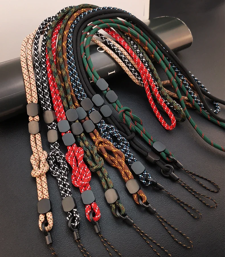 Mobile Phone Lanyard Strap - Wrist Hand Cord with Key Chain for iPhone and Smartphones