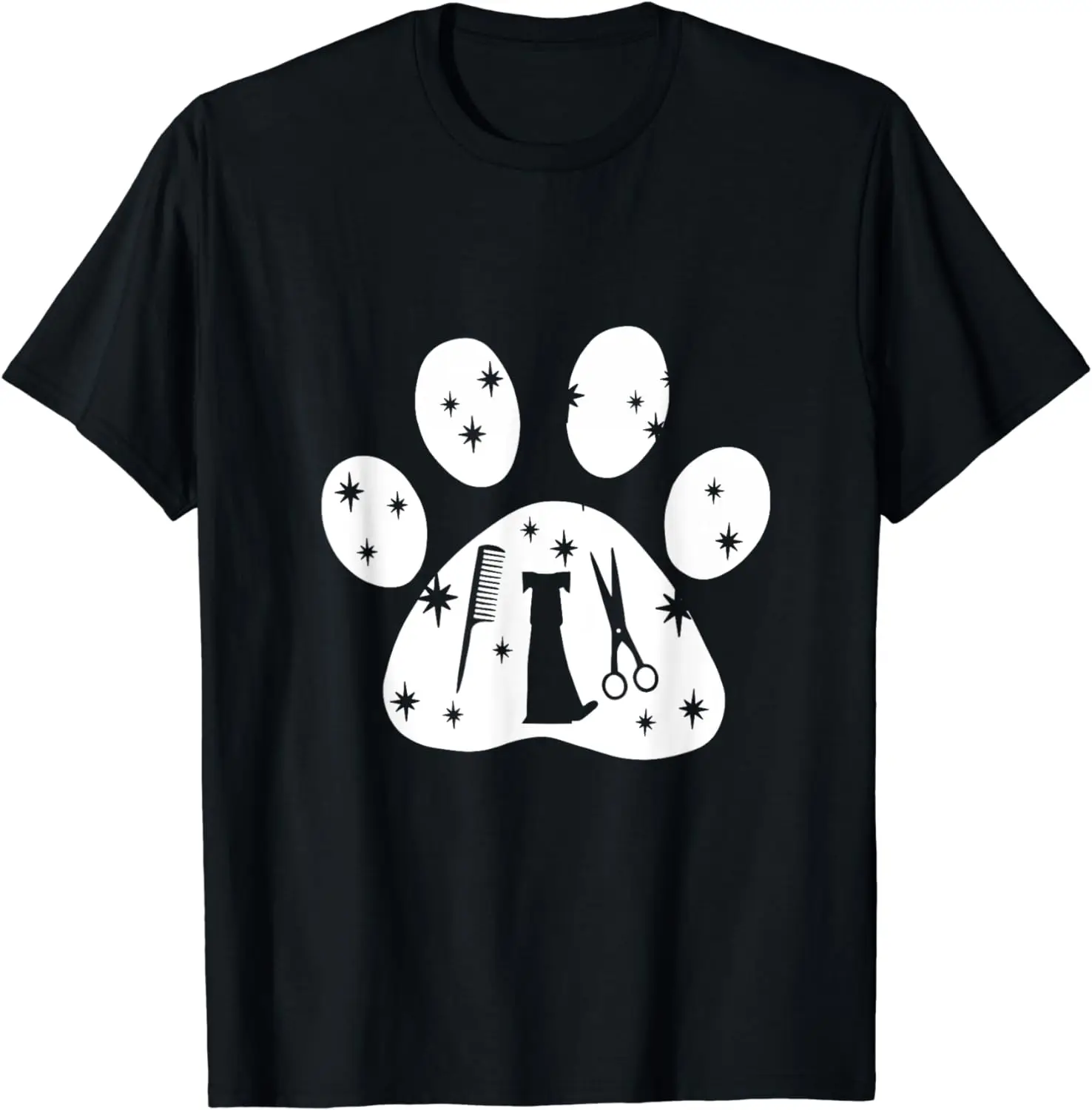 

Подарочная рубашка для груминга лап и собак, уход за домашними питомцами, футболка для влюбленных собак, для любителей животных, для зоомагазина, спортивный праздничный хлопковый с коротким рукавом