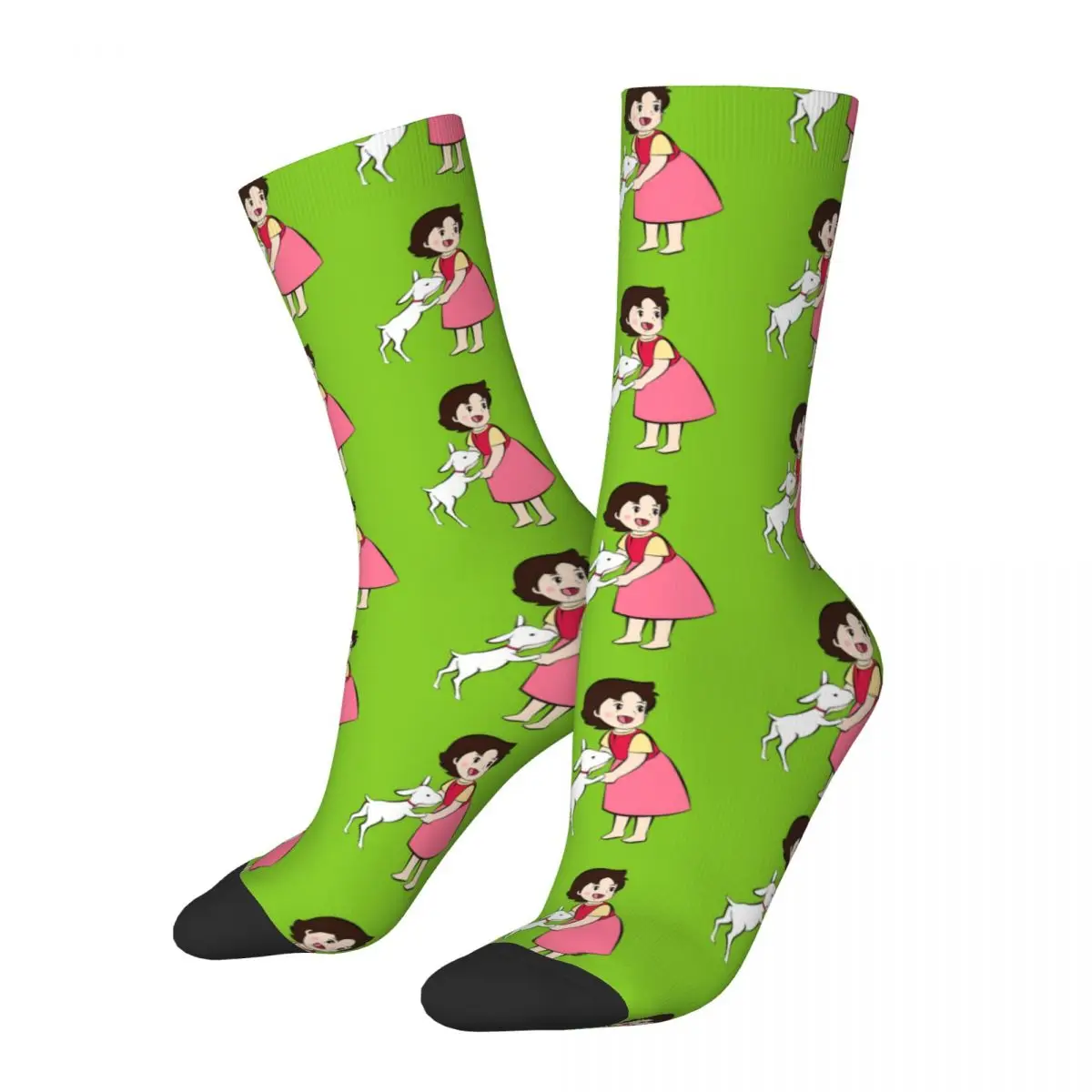 

Heidi And Litle Goat Funny Socks for Women Men Novelty Street Style Crazy Spring Summer Socks Gifts