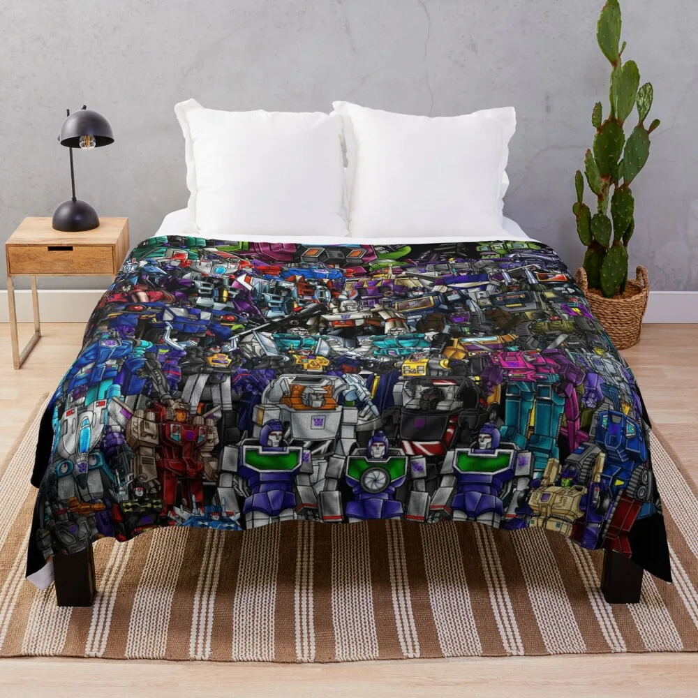

G1 Decepticons Throw Blanket christmas gifts Camping manga Blankets