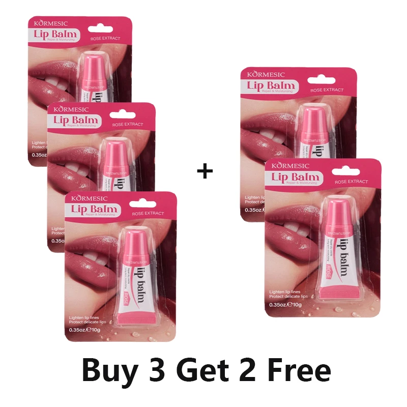 بلسم شفاه فاخر مقشر مرطب 3 قطع