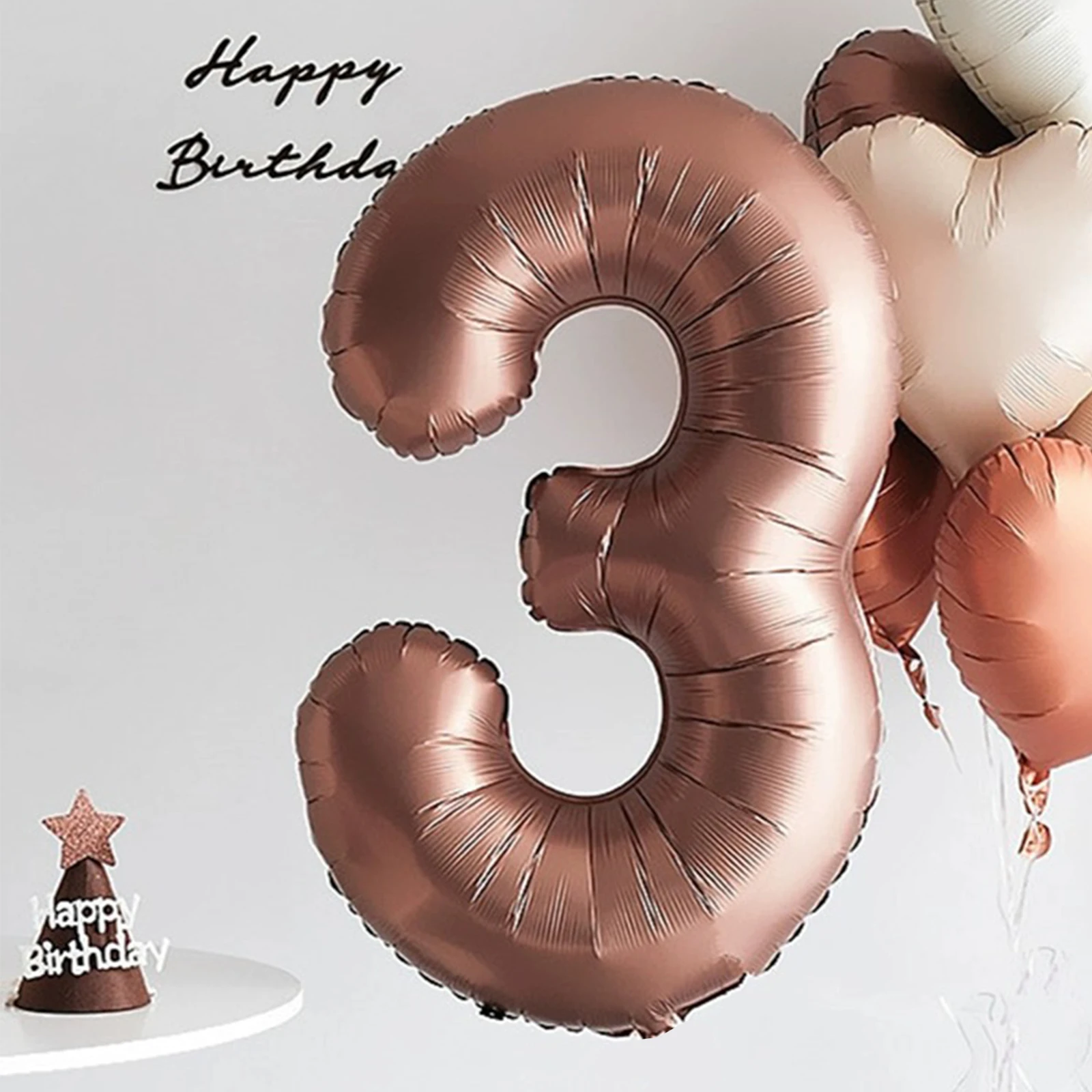 

1pcs Set 32inch White Aluminium Foil For Birthday Party Foil Party Balloon Foil Balloon Mylar Balloon Balloons Mylar