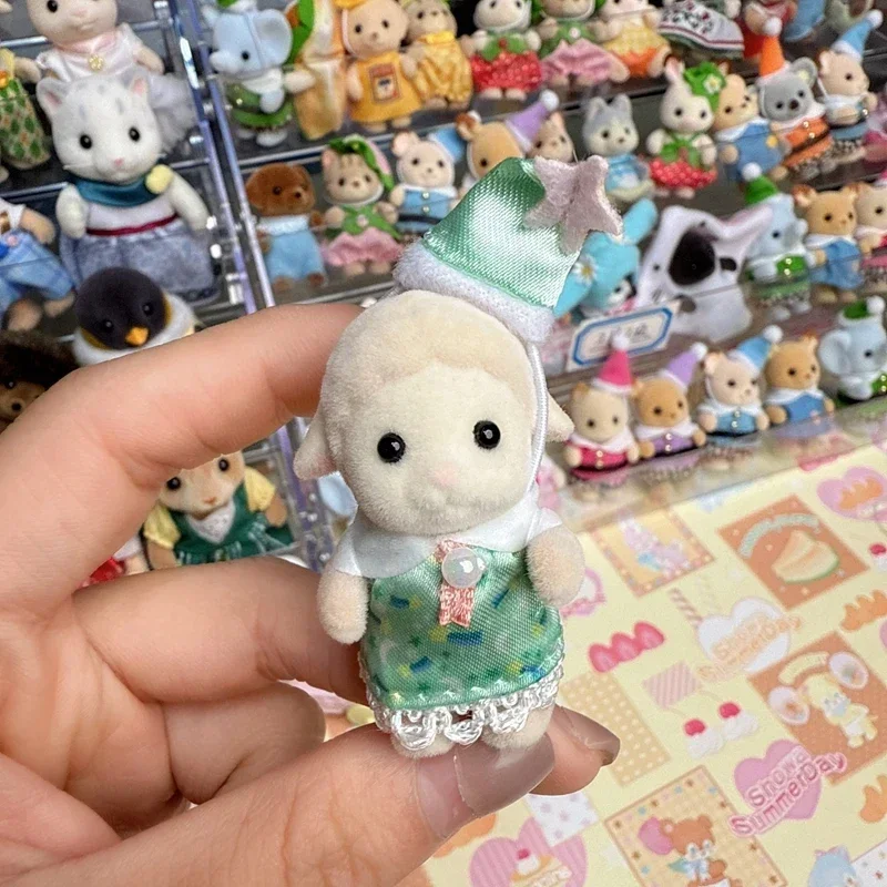 Sylvanian Families Anime Girl Child Toy Gift Sets Figures Girls Toys for Kids Calico Critters Ternurines Cute Small Baby 5