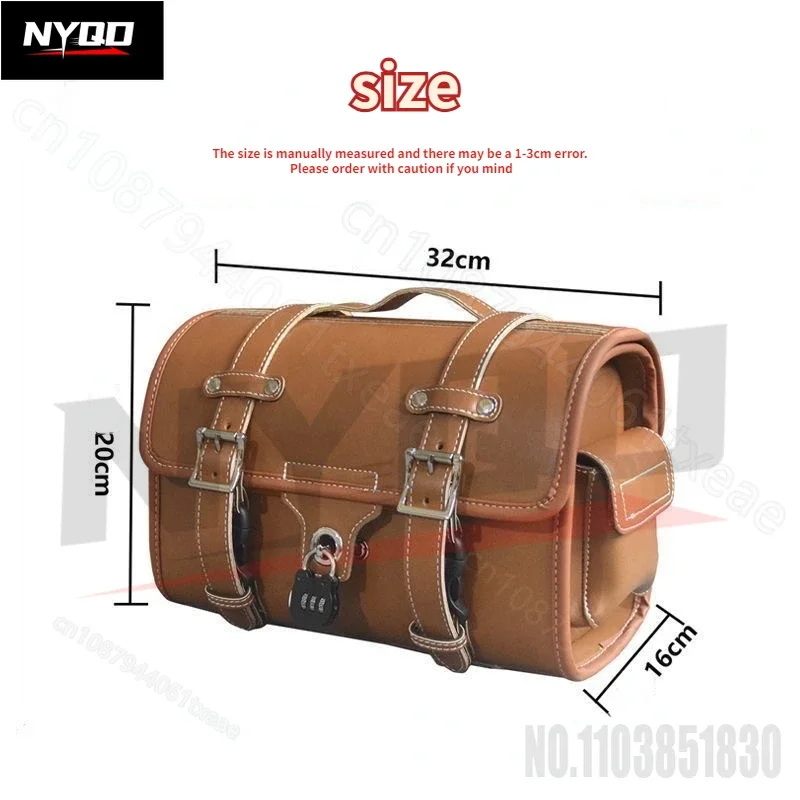 Borse e Bagagli per Moto, Borse Laterali per Moto, Borsa Portaoggetti Laterale Impermeabile, Bauletto per Bici Elettrica, Bagaglio da Viaggio - immagine 2
