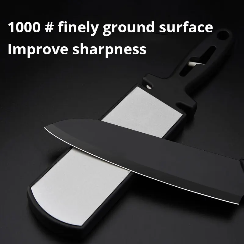 Deiss Pro Knife Sharpener With Adjustable Angle Knob, Non-slip Grip For  Kitchen Knives & Scissors