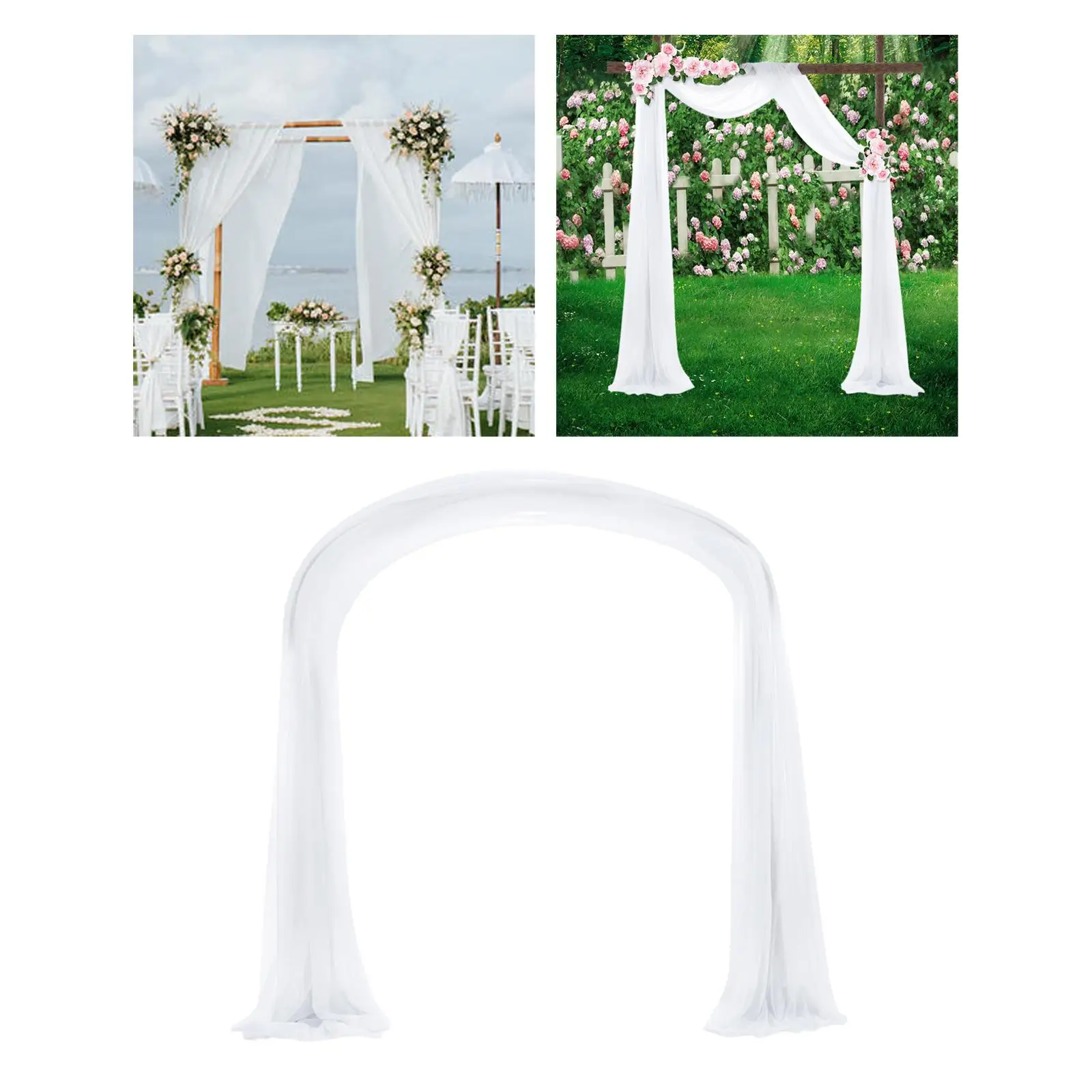 Polyester Wedding Arch Draping Fabric Party Decor Draperies for Stage Decor
