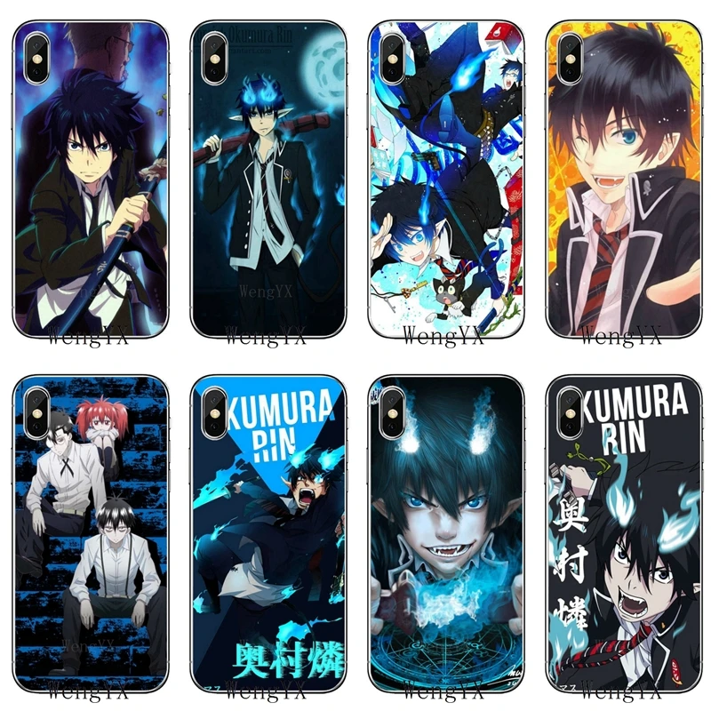 Чехол для телефона синего цвета с изображением изгнанника Ao no Ekusoshisuto Samsung Galaxy S20 S21
