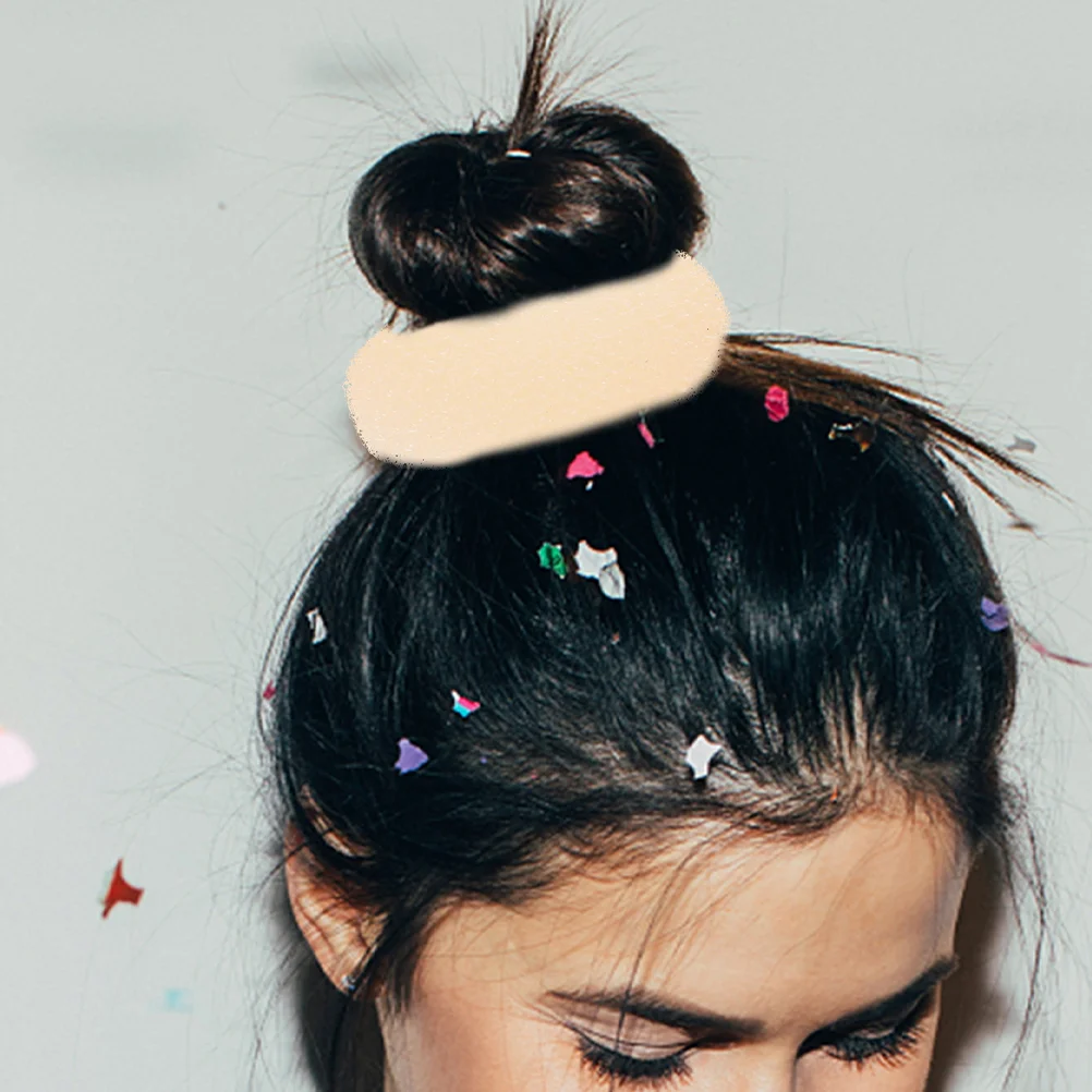 12 Pcs Hair Accessories Girl Bun Shaper Braider Doughnut for Curler
