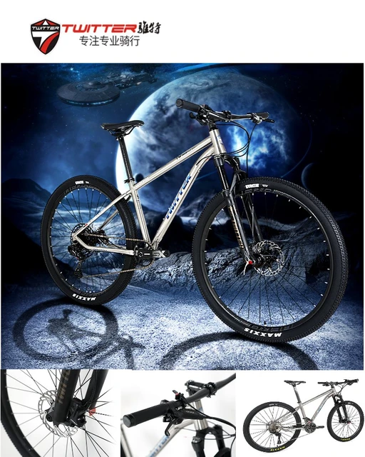 2022TWITTER bicycle WERNER SX-EAGLE-12S China best titanium 27.5/29er mountain  bike with titanium alloy MTB bicicleta de montaña - AliExpress