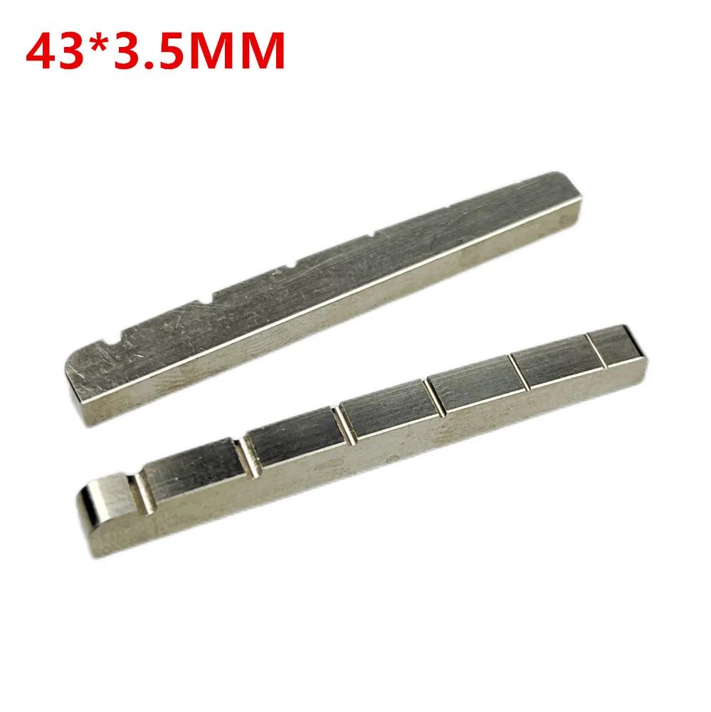 【Made in Japan】 1 Piece Electric Guitar Titanium Alloy Nut For ST TL Les Paul LP SG Style Guitar 43MM