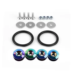 JDM Quick Release Fasteners for Bumpers and Trunk Lids (Multicolor)