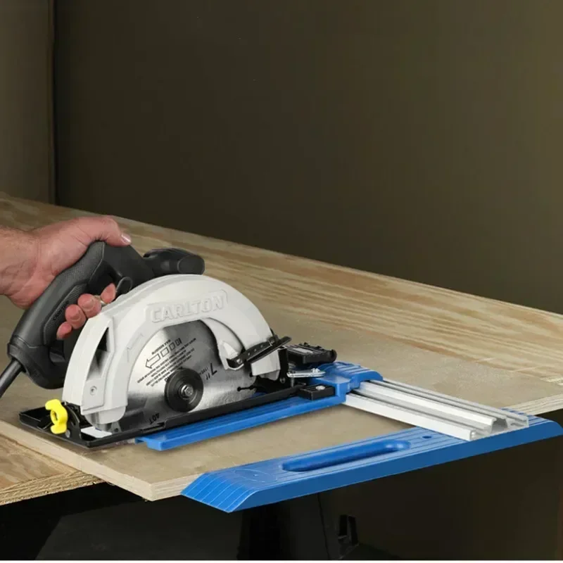 Electric Circular Saw Fixed Guide Rail Woodworking Slide Frame Trimming Machine Slotting Guide Rail Slide Frame Woodworking Tool