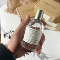 Parfum de laboratoire unisexe 100 ml, parfum frais de bois de santal, eau de toilette classique pour femme et homme, parfum à la bergamote, spray corporel, eau de Cologne 6