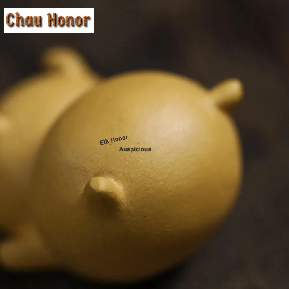 Yixing Boutique Purple Clay Figure Statue Decoration Lovely Pig Tea Pet Ornament Study Desktop Decor Crafts Tea Set Accessories