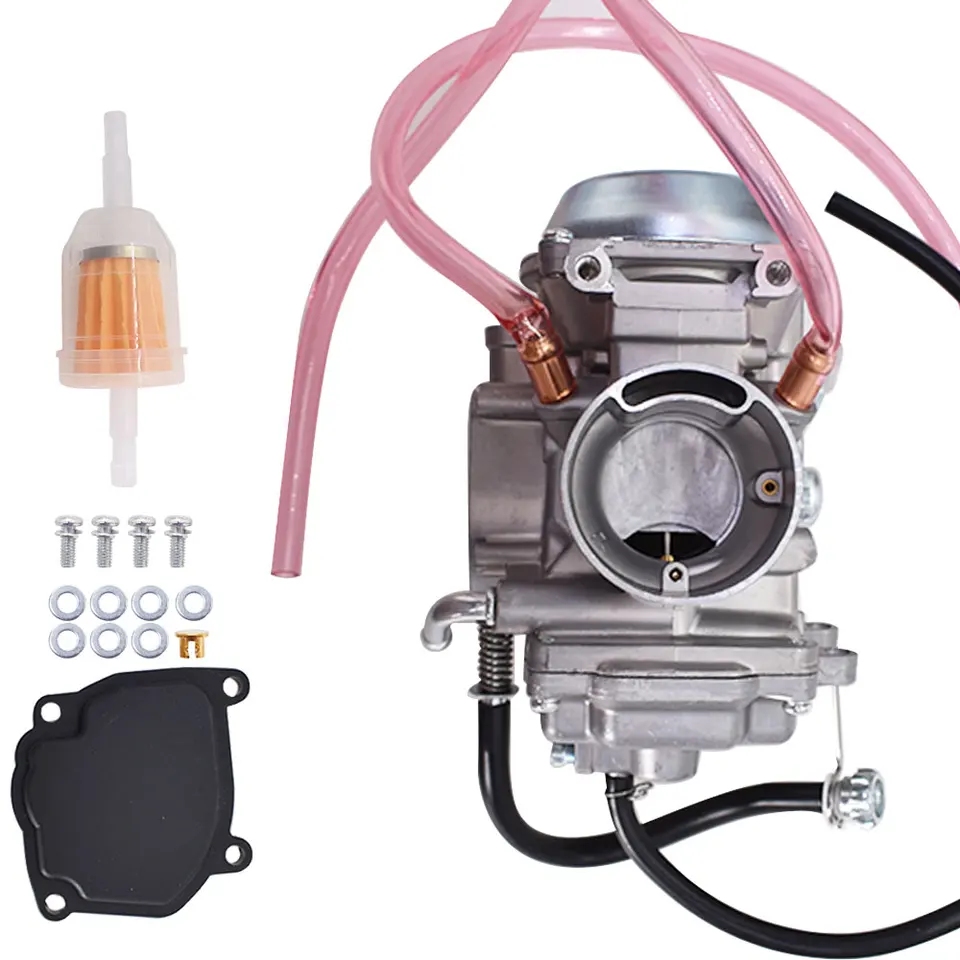 NEW Carburetor For Suzuki King Quad 250 300 LTF4WDX LTF300F 4x4 1991 1992-1999 E - Foto 8