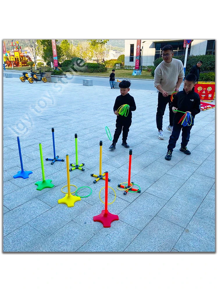 Ringwerp spel voor de kleuterschool en strandfeestjes buiten_voghion.com