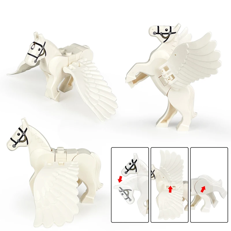 Enchanting Fantasy Creature Building Block Toy Set - Perfect Gift