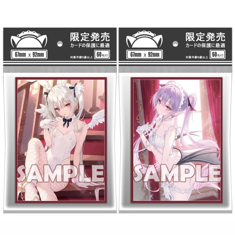 

60 шт./упаковка, Защитная пленка для девочек с анимацией «Ангел и Демон»