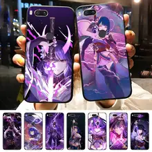 

Genshin Impact Raiden Shogun Phone Case For Xiaomi Redmi note 7 8 9 11 t s 10 A pro lite funda shell
