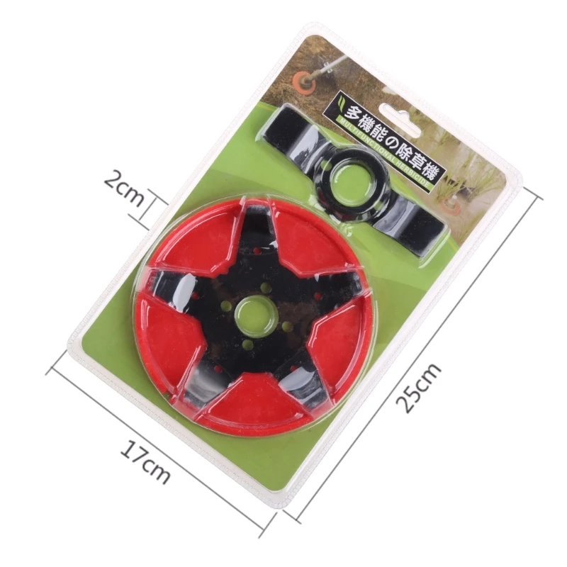Dual-use Weeder Plate Lawn Mower Trimmer for Head Brushcutter Grass Cutting Machine Cutter Tool 6