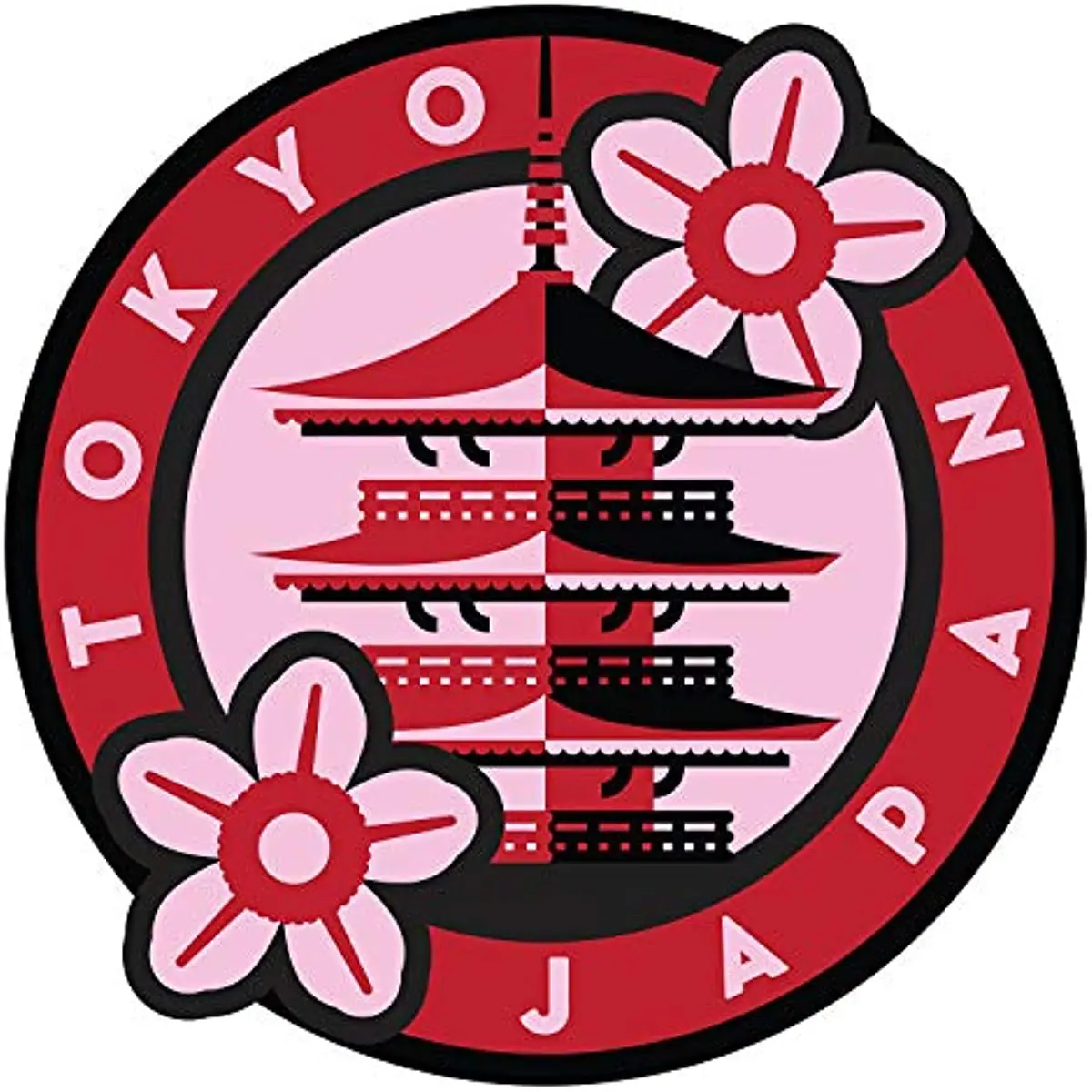 

Heart Tokyo Sticker Weatherproof Vinyl Japan Souvenir Decal Anime DIY For Car Laptop Occlusion Scratch Decoration