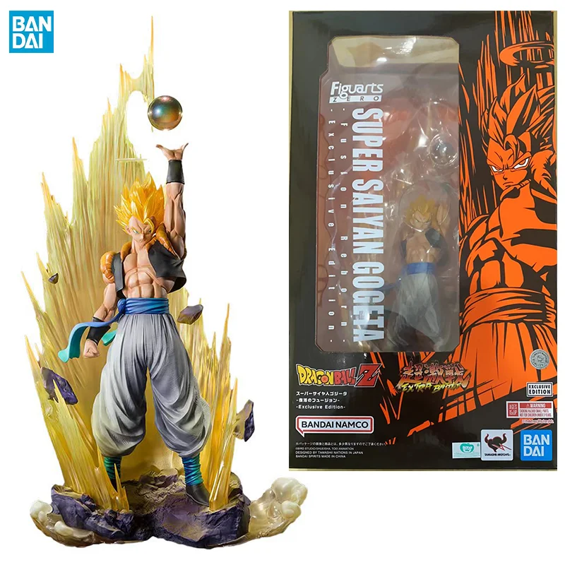 

In Stock Original BANDAI Figuarts ZERO SUPER SAIYAN GOGETA Dragon Ball Anime Action Collection Figures Model Toys