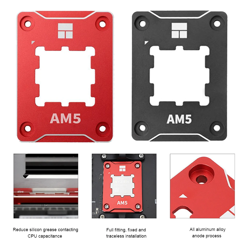 Fichier 3D gratuit Boucliers de pâte thermique pour CPU AMD AM5