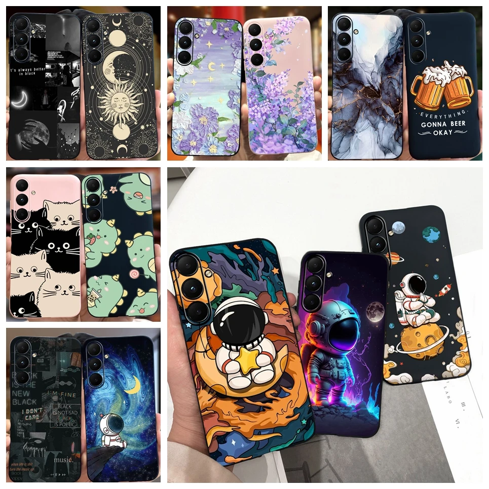 Soft Funda Per Samsung Galaxy A13 A14 4G 5G A24 A34 A54 5G Custodia Per Telefono Colorfun Painting Lovely Coque Samsung A14 A24 A34