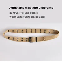 Men Belts Army Military Canvas Nylon Webbing Tactical Belt Fashion Casual Designer Unisex Belts High Quality Sports Strap 6