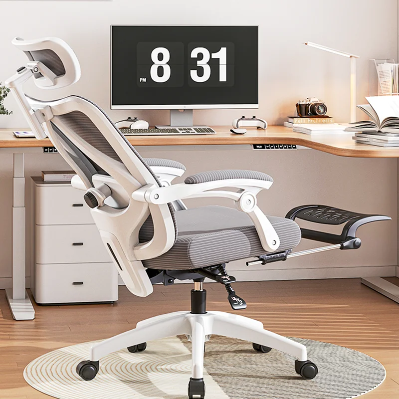 Mobile Office Chairs Ergonomic Individual Portable Floor Rolling Design Lazy Office Chair Folding Silla Gamer Furniture MQ50BG