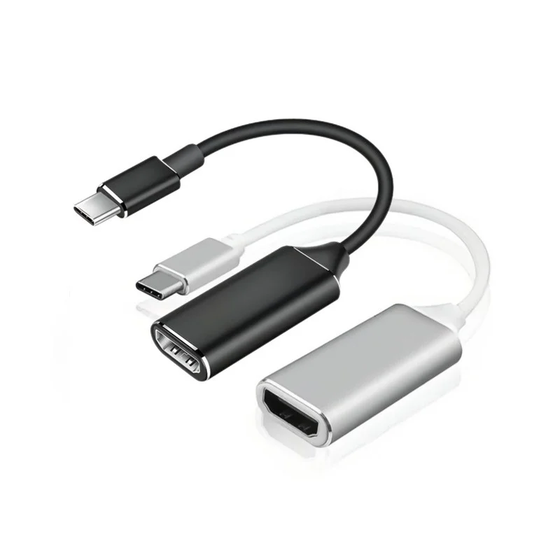 

USB-C To HD Display Adapter Cable Thunderbolt3/4 Type-C to 4K UHD Converter Cord Compatible with Macbook Surface Pro Chromebook