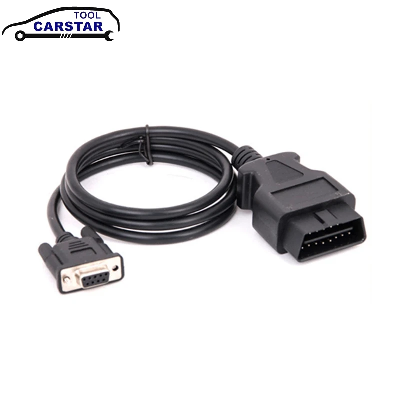 Obd2 16Pin A Db9 Rs232 Linea Di Estensione Della Porta Seriale Maschio 16 Pin Db 9 Pin Connettore Obd2 9 Pin Femmina Adattatore Per Cavo Obd 2 Per Aut