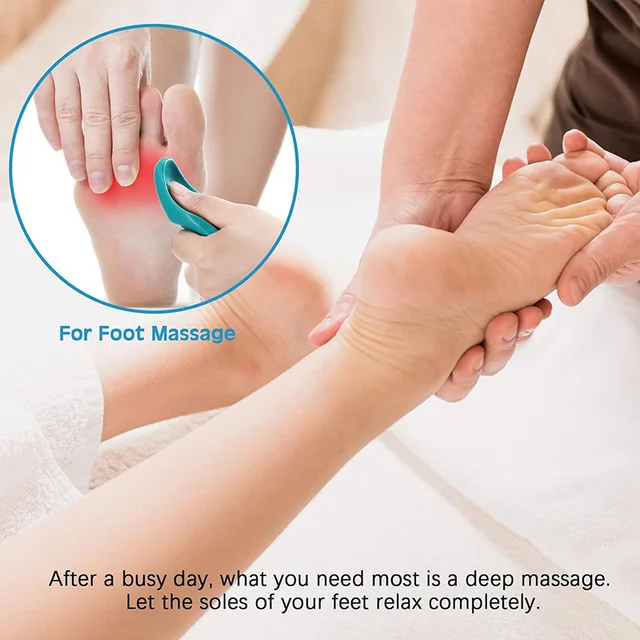 2 Pieces Thumb Saver Massage Tools Deep Tissue Manual Hand Finger Pressure Massager Body Trigger Point Relaxed Relieve Fatigue 6