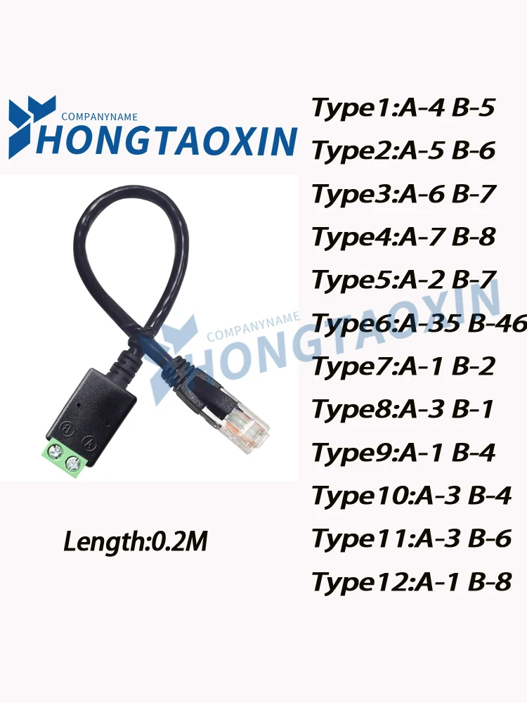 Connettori Rj11 Adattatore Splitter RJ11 6P4C Maschio A Terminale A Vite 4 Pin - Per Telecamere CCTV E Cablaggi Splinter Cell Blacklist