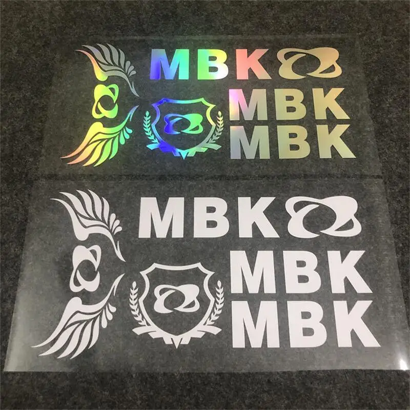 Motorcycle stickers Motorcycle modified personality wings MBK logo decorative stickers motorcycle accessories