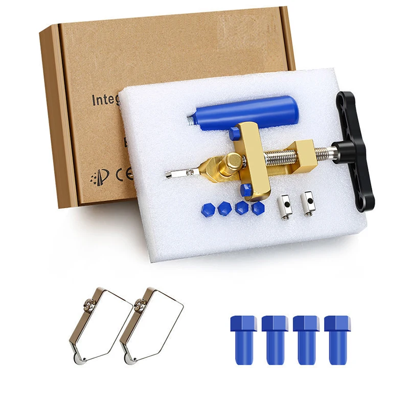 Glass Cutter Tile Glass Cutter Tile Cutting Tool Glass Ceramic Tile Cutter Knife Wheel 2 in 1 Diamond Roller Cutter Cutting Machine Opener Breaker Tools Accessories