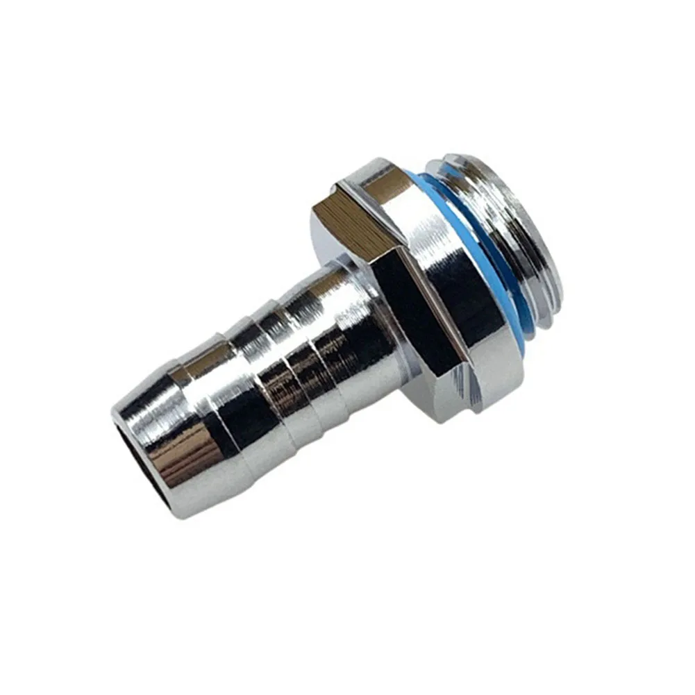 1pcs PC Water Cooling Barb Fitting Two-Touch Fitting G1/4 Thread HosePagoda Connector Outer Diameter 4MM-14MM For Water Cooling