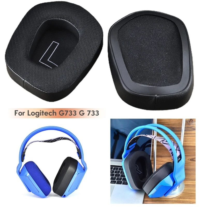 G733 Headset G733 Ear Cups Cooling Gel Ear Pads For Logitech G733