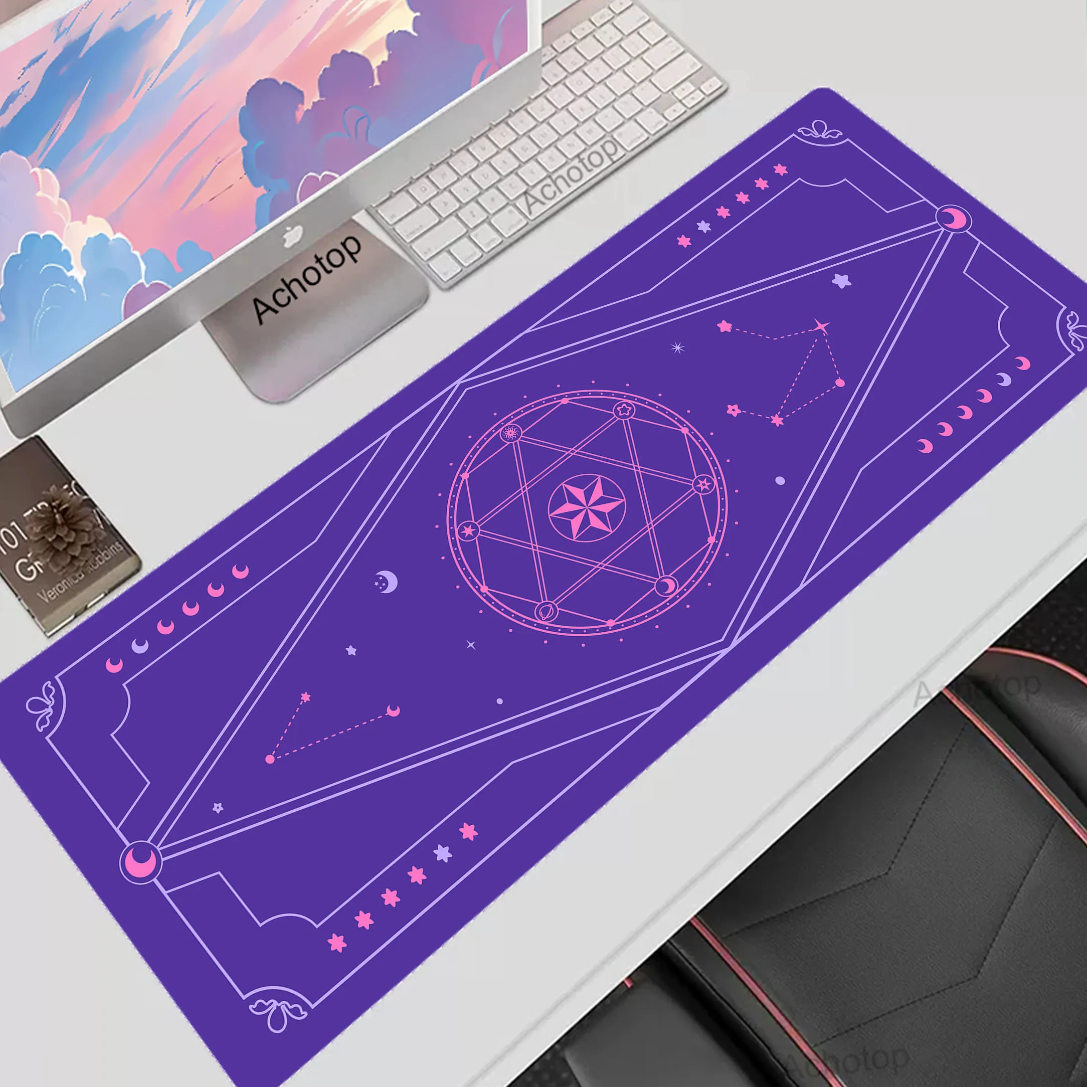 thumbnail image 1 of Alfombrilla de ratón Moon Space XXL, alfombrillas para escritorio de ordenador, arte africano, alfombrilla para teclado, alfombrilla de escritorio para ordenador portátil, alfombrilla de ratón de escr, 1 of 5
