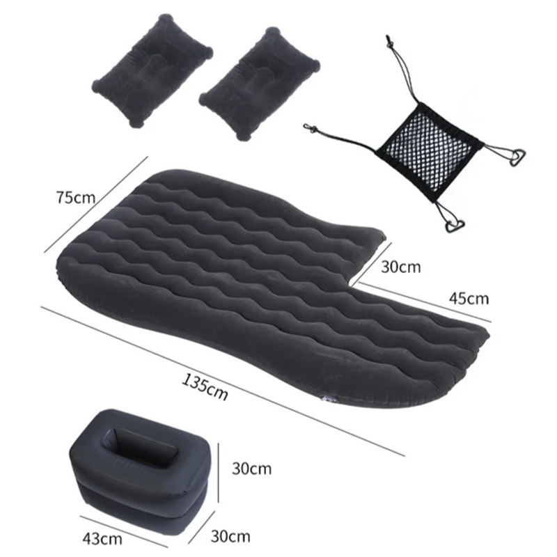 Folding Car Travel Rear Car Mattress Interior Bed Air Mats Camping Supplies Accessories Cushion Inflatable Tourism Mattress