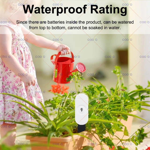 Zigbee Temperature Humidity Moisture Detector Soil Tester Moisture Sensor for Home Garden Work with Home Assistant Zigbee2mqtt 5