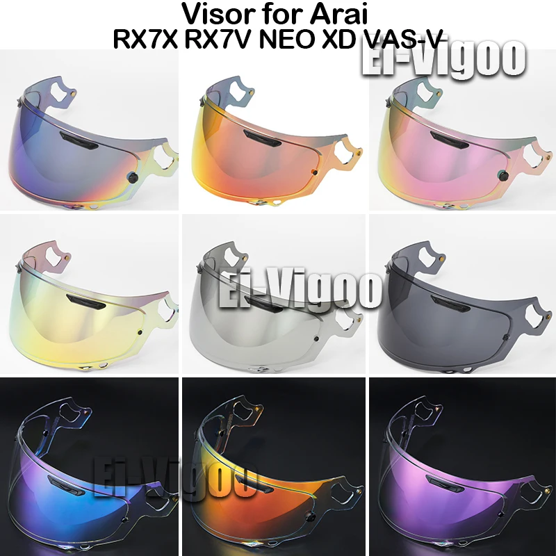 Lente Visiera Casco Moto Per Arai Rx-7X Per Rx-7X Rx7X Corsair-X Rx-7V Vas-V Accessori Per Lenti Visiera Antiappannamento Anti-Uv